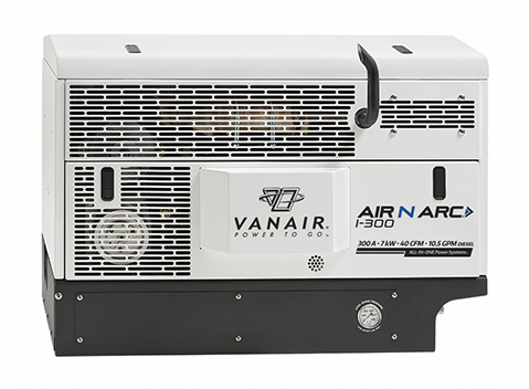 Vanair® Air N Arc® I-300 ALL-IN-ONE Power System®