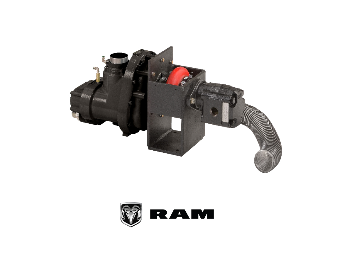 Hydraulic Driven Air Compressor System – 125 to 185 CFM-RAM® UDSM Hydraulic Driven Air Compressor System – 125 to 185 CFM-RAM® UDSM