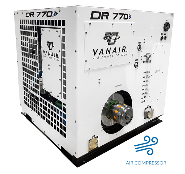 Vanair® DR 770 Two-Stage Drill Compressor Module