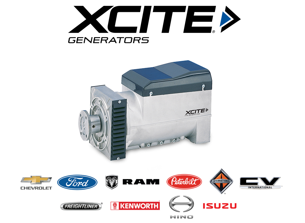 XCITE® PTO Shaft Driven Generator XCITE® PTO Shaft Driven Generator
