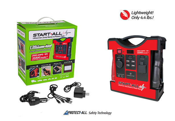 Start-All® Jump-Pack 2500A with Accessories Start-All® Jump-Pack 2500A with Accessories