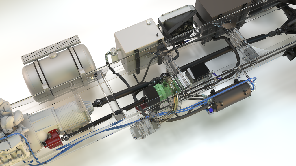 Vanair® PTO Shaft-Driven Underdeck ALL-IN-ONE Power System®
