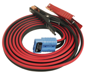 12-376 Goodall®, Light-Duty, Clamp-Ended Booster Cable with Plug- 4 Gauge