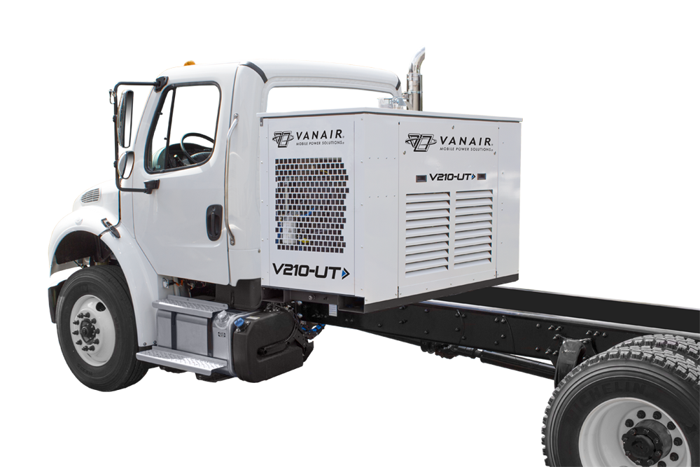 Vanair® V210-UT Utility Mount Air Compressor on Truck Vanair® V210-UT Utility Mount Air Compressor on Truck