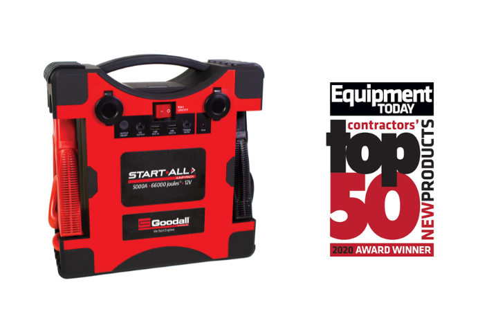Start-All® Jump-Pack as 2020 Contractors' Top 50 New Products Award Recipient