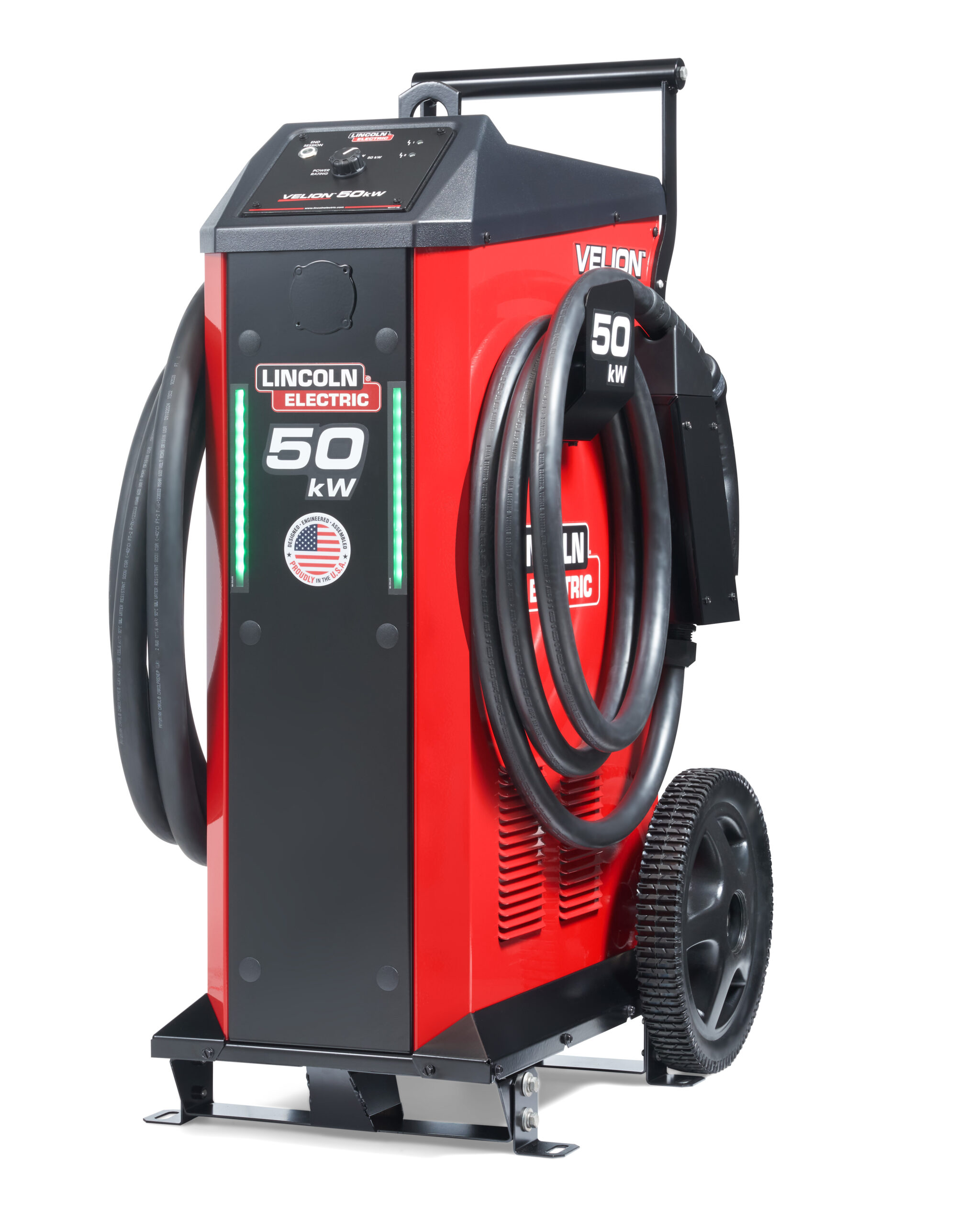 Velion® 50kW Mobile DC Fast Charger with Wheels and 15 ft. Cables One-Pak® (K6021-1) Velion® 50kW Mobile DC Fast Charger with Wheels and 15 ft. Cables One-Pak® (K6021-1)
