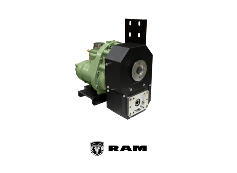 V2™ Multi-Drive Air Compressor/Hydraulic Pump Pad System for RAM®