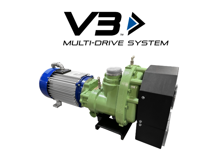 Vanair® V3™ Multi-Drive Air Compressor/ AC Generator/ Hydraulic Pump Pad System