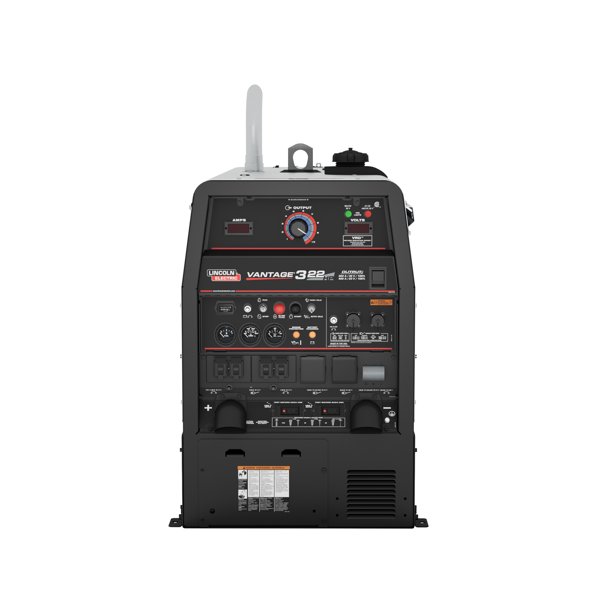 Vantage® 322 (Kubota®) Diesel Engine Driven Welder/Generator