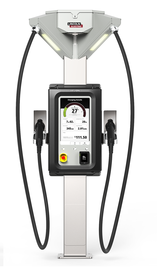 Velion® 150kW DC Stationary Electric Vehicle Fast Charger Pedestal