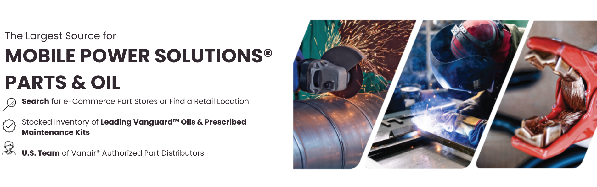Vanair® Authorized Parts Distributor