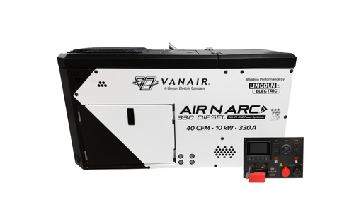 Vanair® Air N Arc® 330 Diesel ALL-IN-ONE Power System® - 40 CFM, with Remote Vanair® Air N Arc® 330 Diesel ALL-IN-ONE Power System® - 40 CFM, with Remote