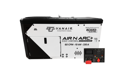 Vanair® Air N Arc® 330 Diesel ALL-IN-ONE Power System® - 60 CFM, with Remote Vanair® Air N Arc® 330 Diesel ALL-IN-ONE Power System® - 60 CFM, with Remote