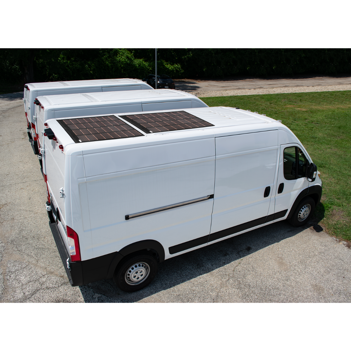 EPEQ® Solar Assist™ 110kW Kit on Van EPEQ® Solar Assist™ 110kW Kit on Van